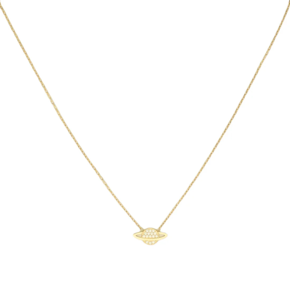 Simpel strass ketting