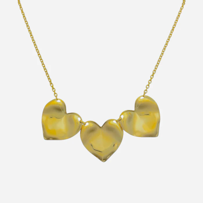 Statement triple love ketting