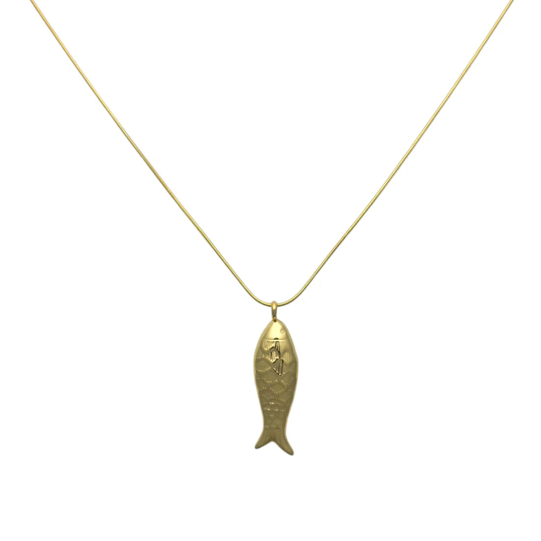 Vis korte ketting