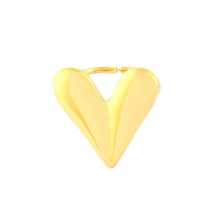 Big heart ring