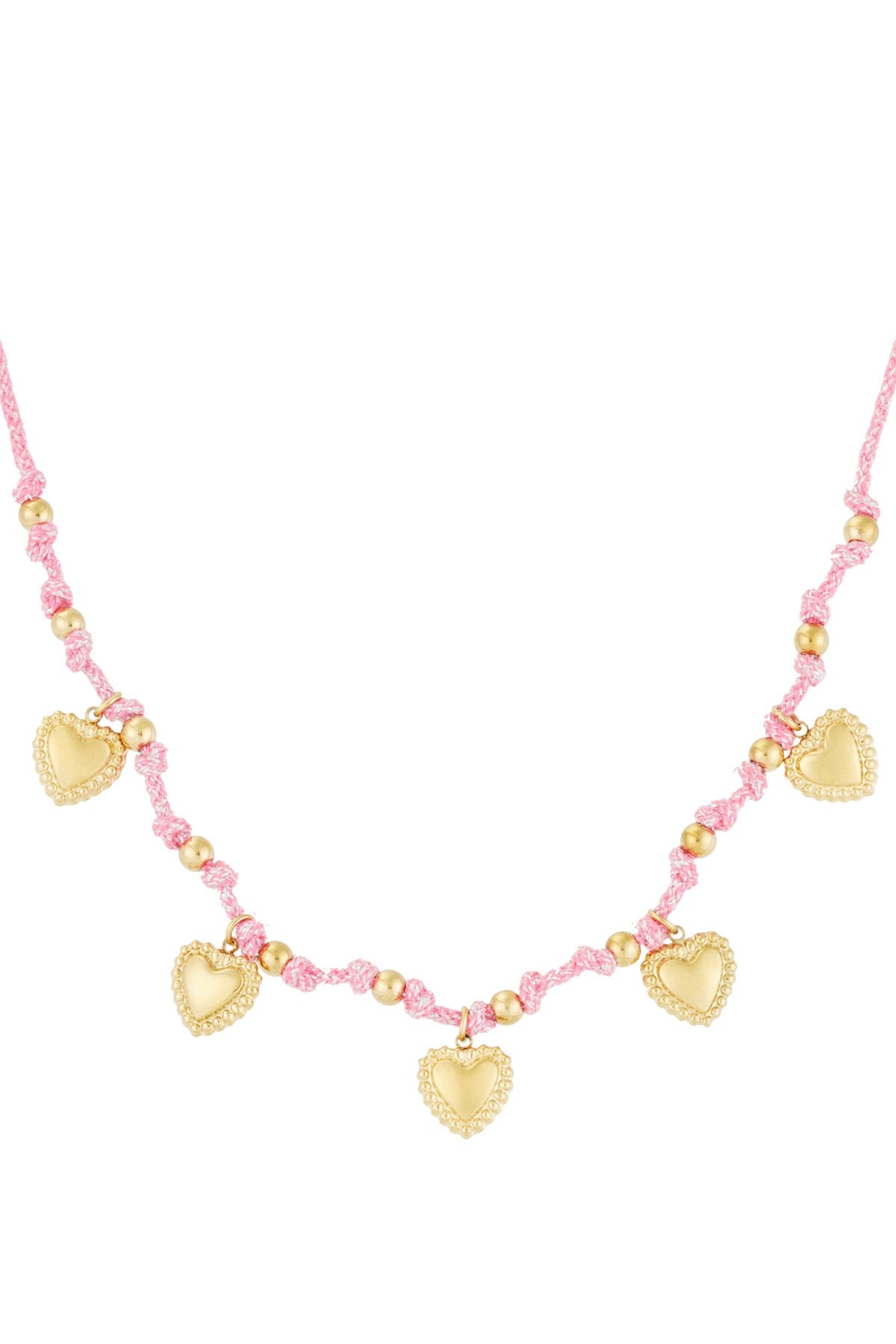 Cozy hearts ketting