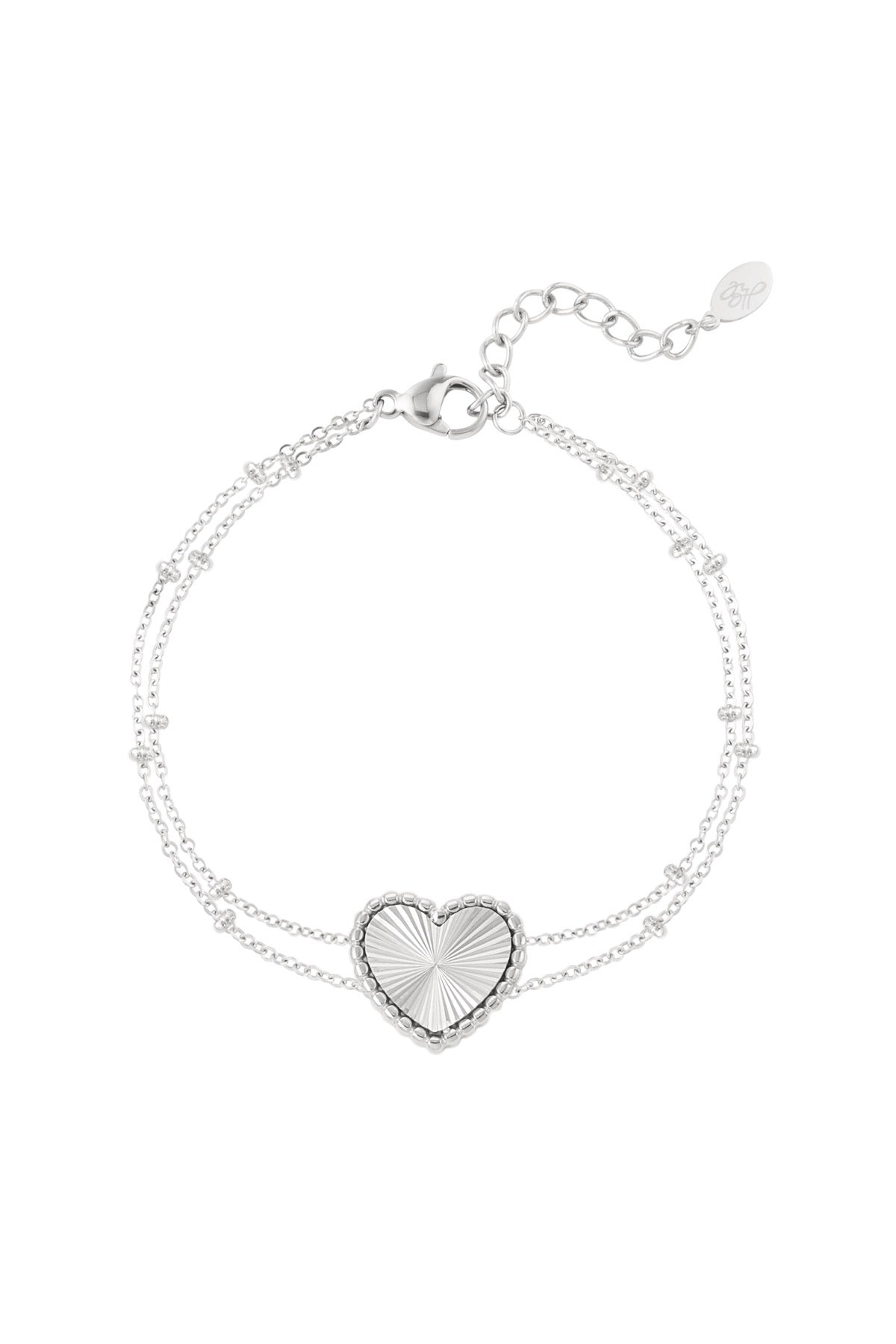 Chain heart armband