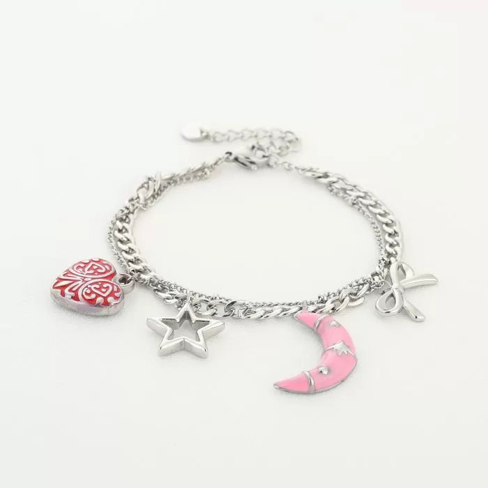 Moon bedelarmband