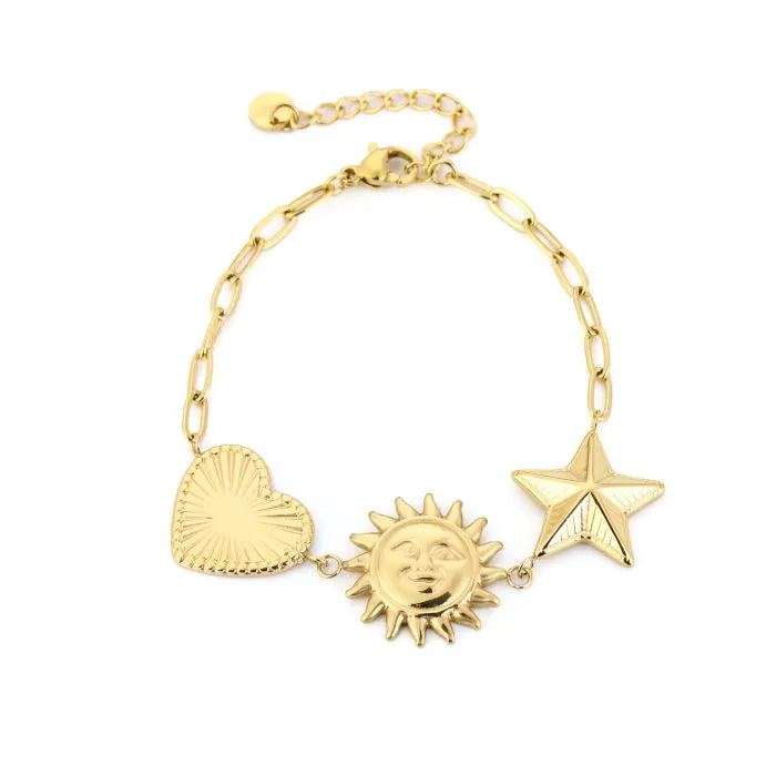Triple bedelarmband