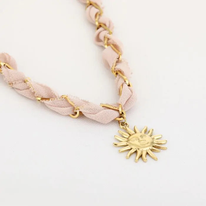 Zon stof ketting