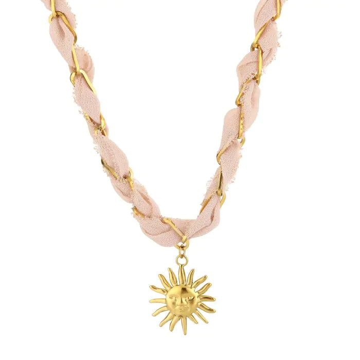 Zon stof ketting