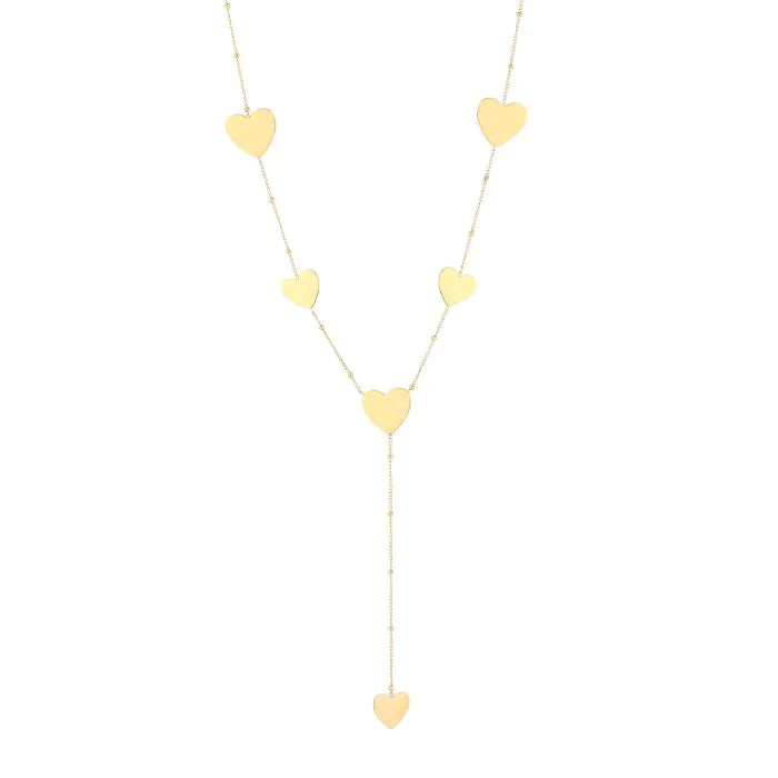 Hartjes Y ketting