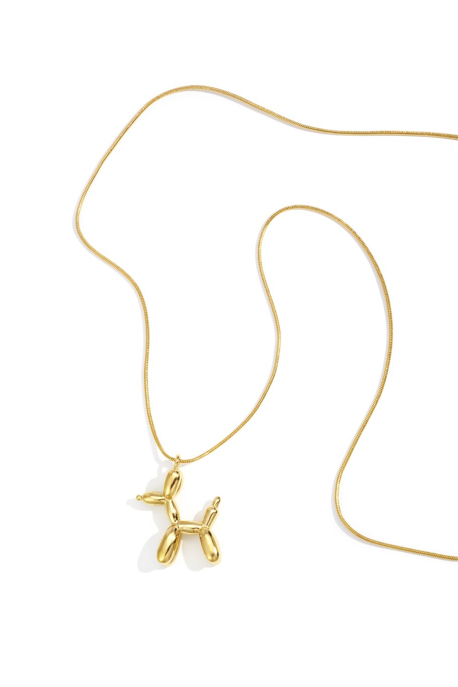 Balloon dog lange ketting