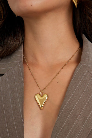 Heartfelt charm ketting