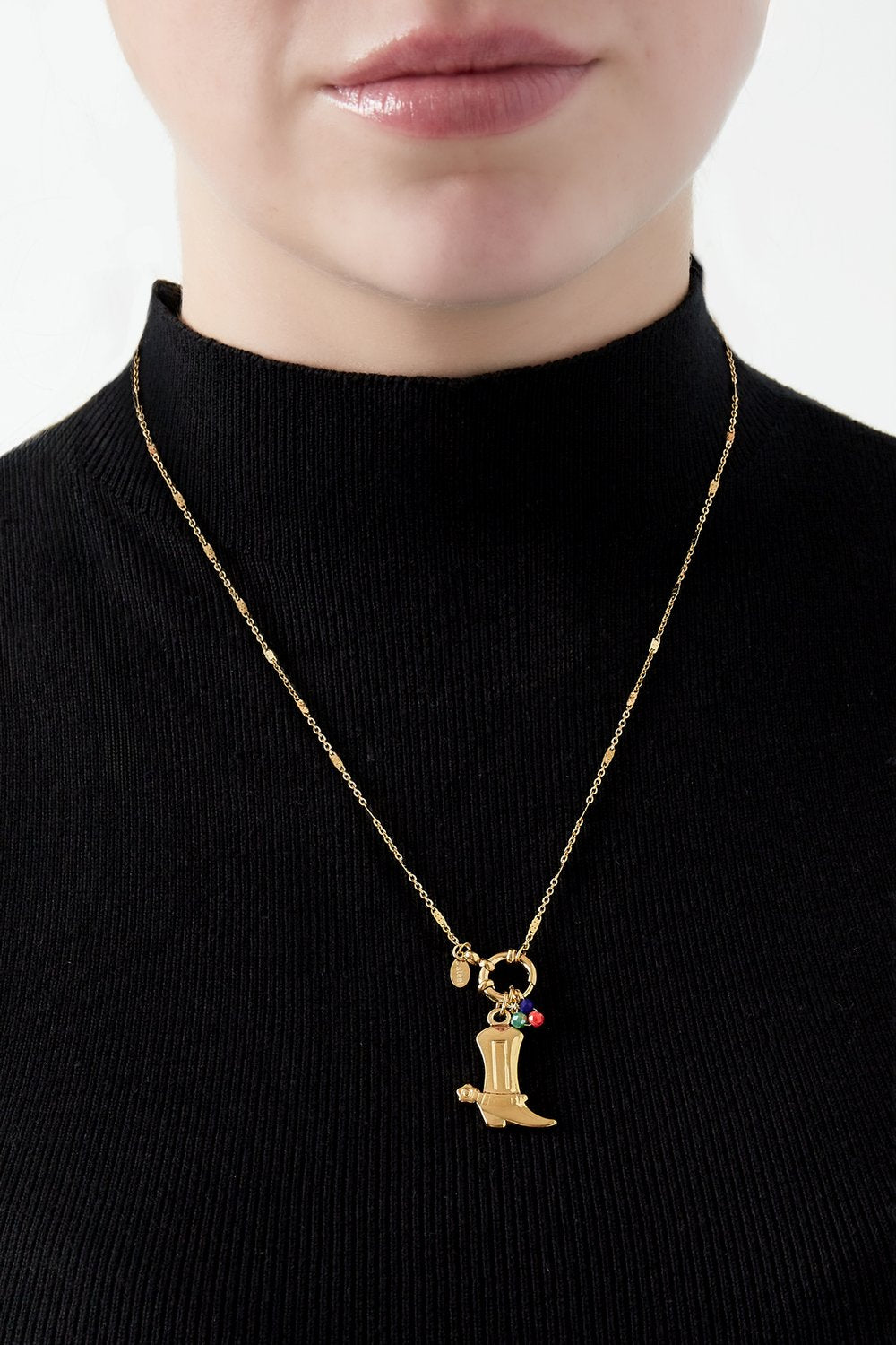 Cowboy boot bedelketting