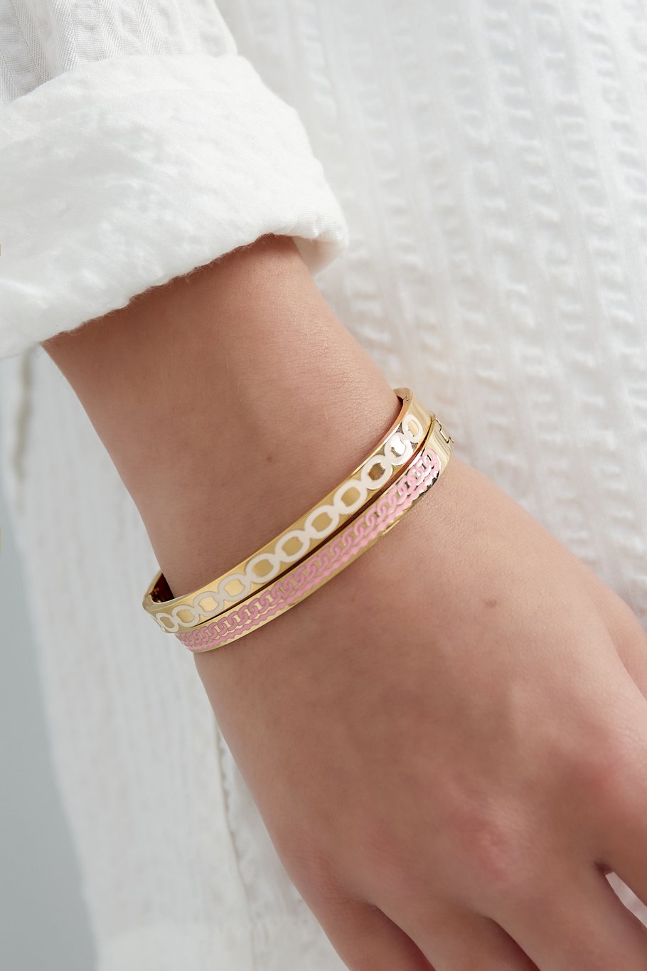 Bangle met print