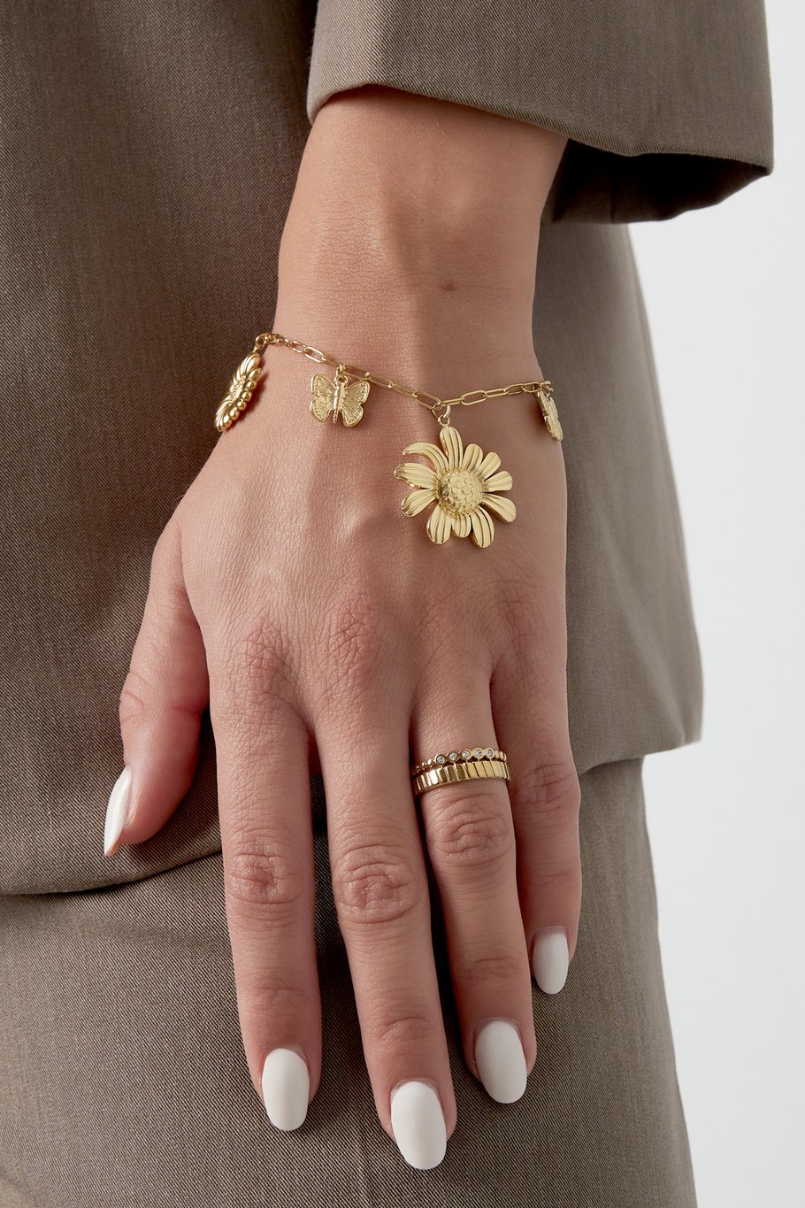 Flowerlicious bedelarmband