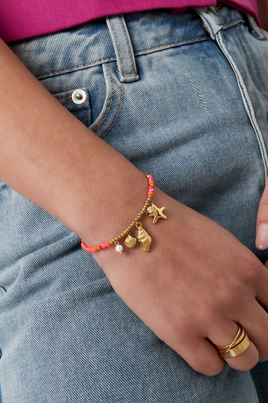Shell swim armband