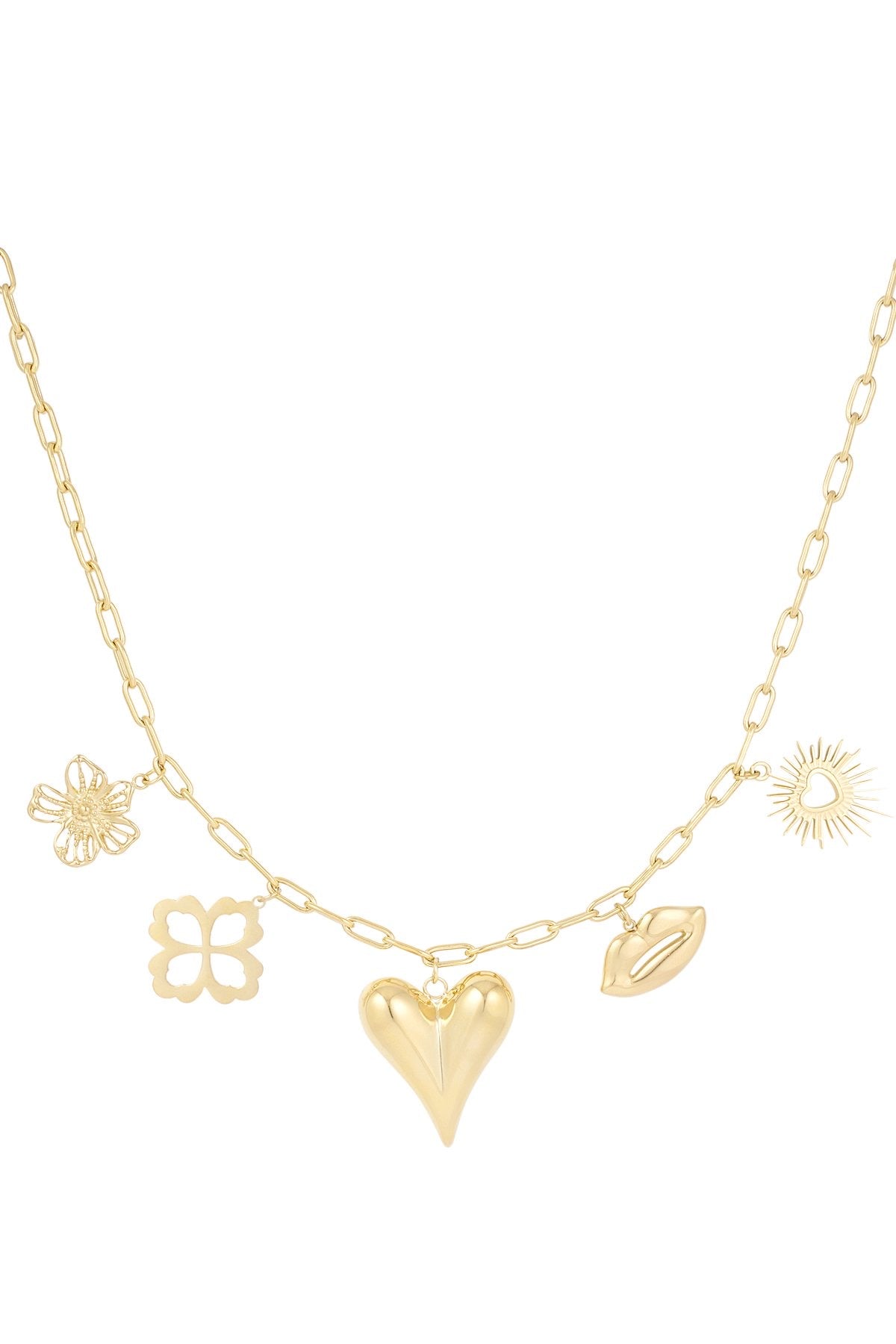 Big heart bedelketting