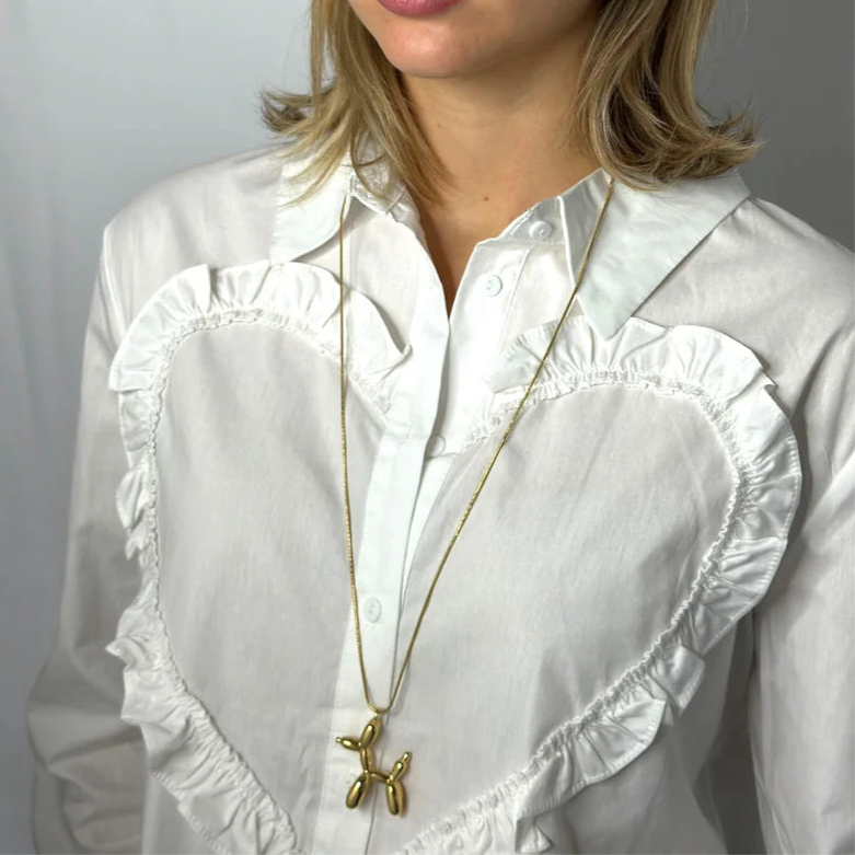 Balloon dog lange ketting