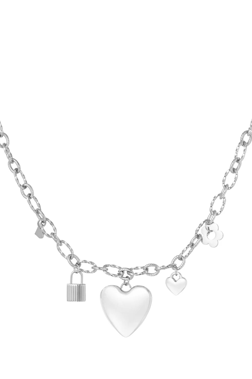 Locked love bedel ketting