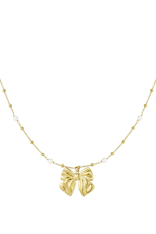Baby bow ketting