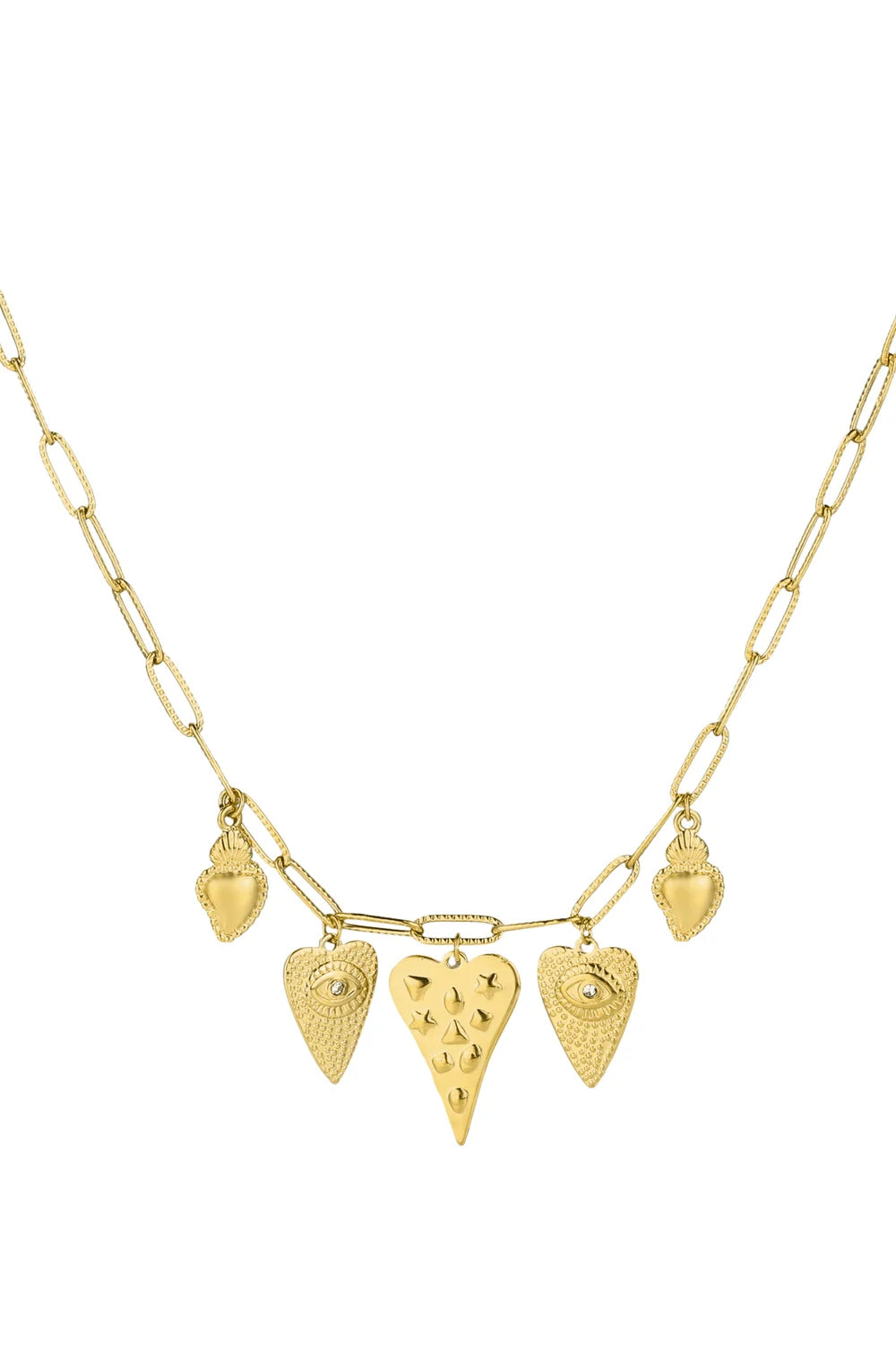 Cherished hearts ketting