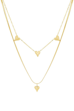 Double layerd ketting