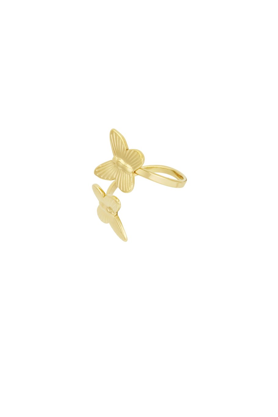 Double wings ring