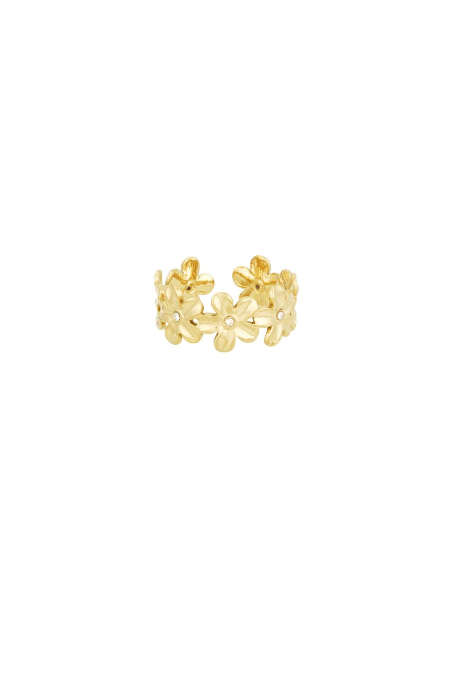 Infinite flowers ring