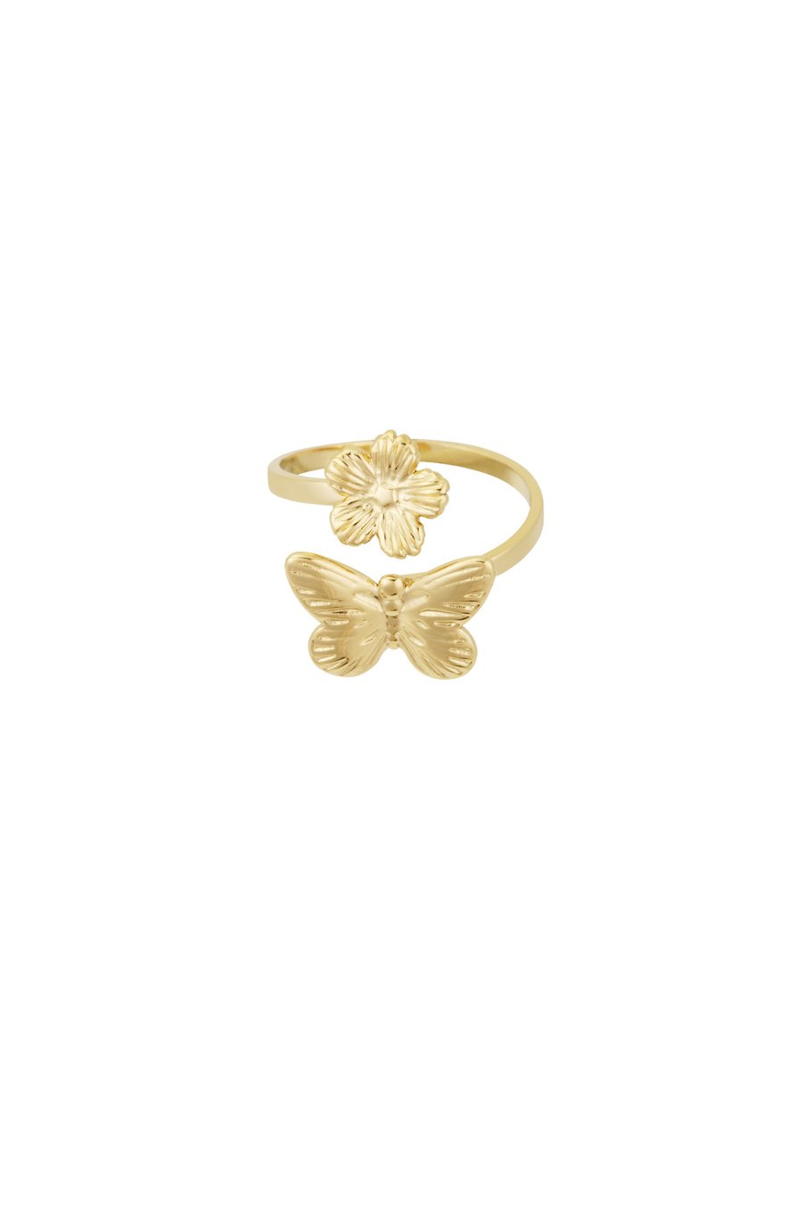 Butterfly bloom ring