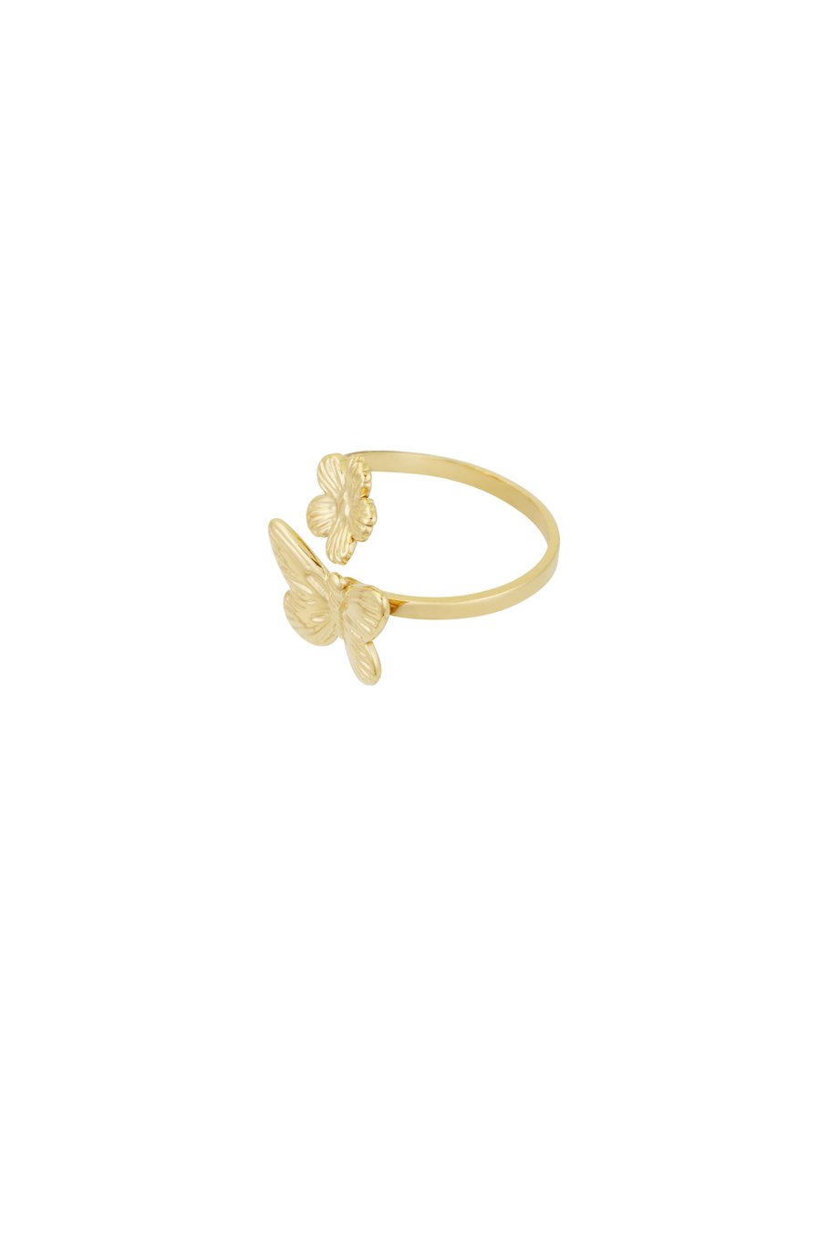 Butterfly bloom ring