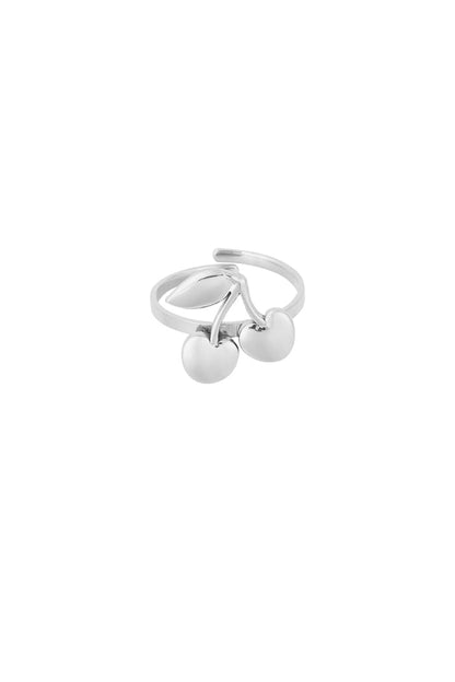 Cherry Bomb Ring - Zilver