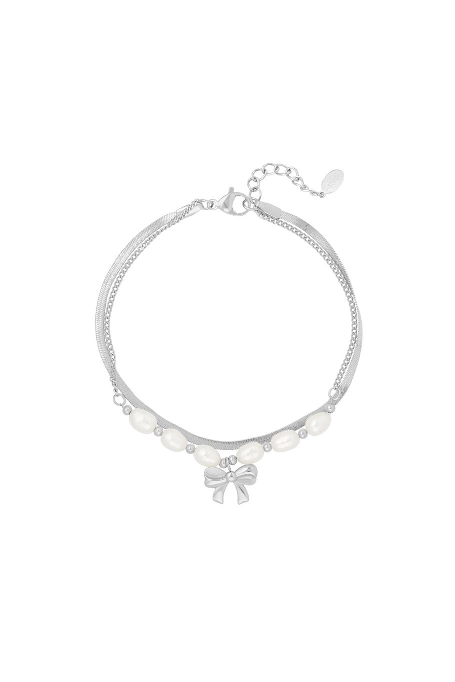 Pearl love armband