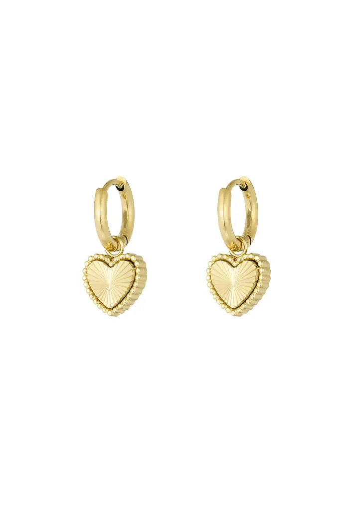 Oorbellen hearts hope