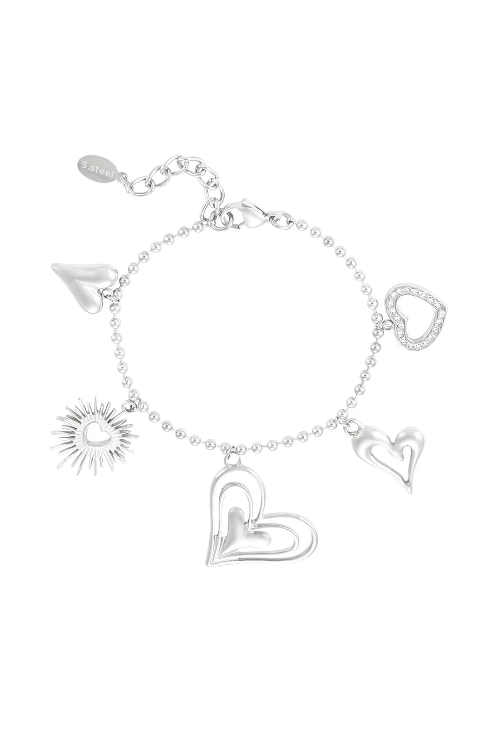 Loving hearts armband