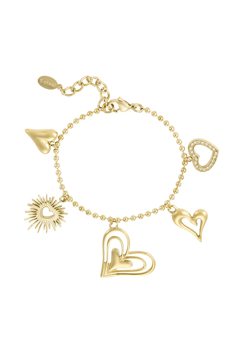 Loving hearts armband
