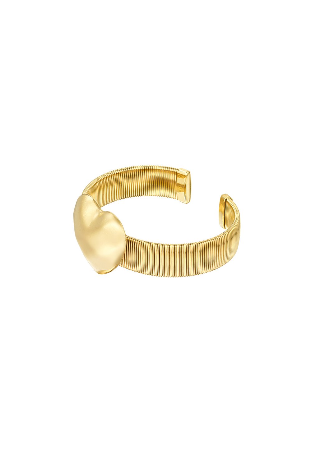 Statement love bangle klein