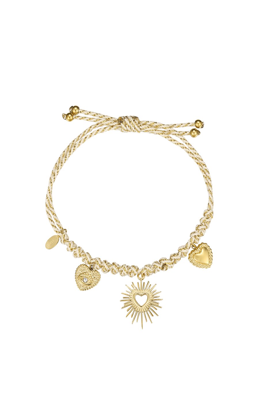 Linked in love armband