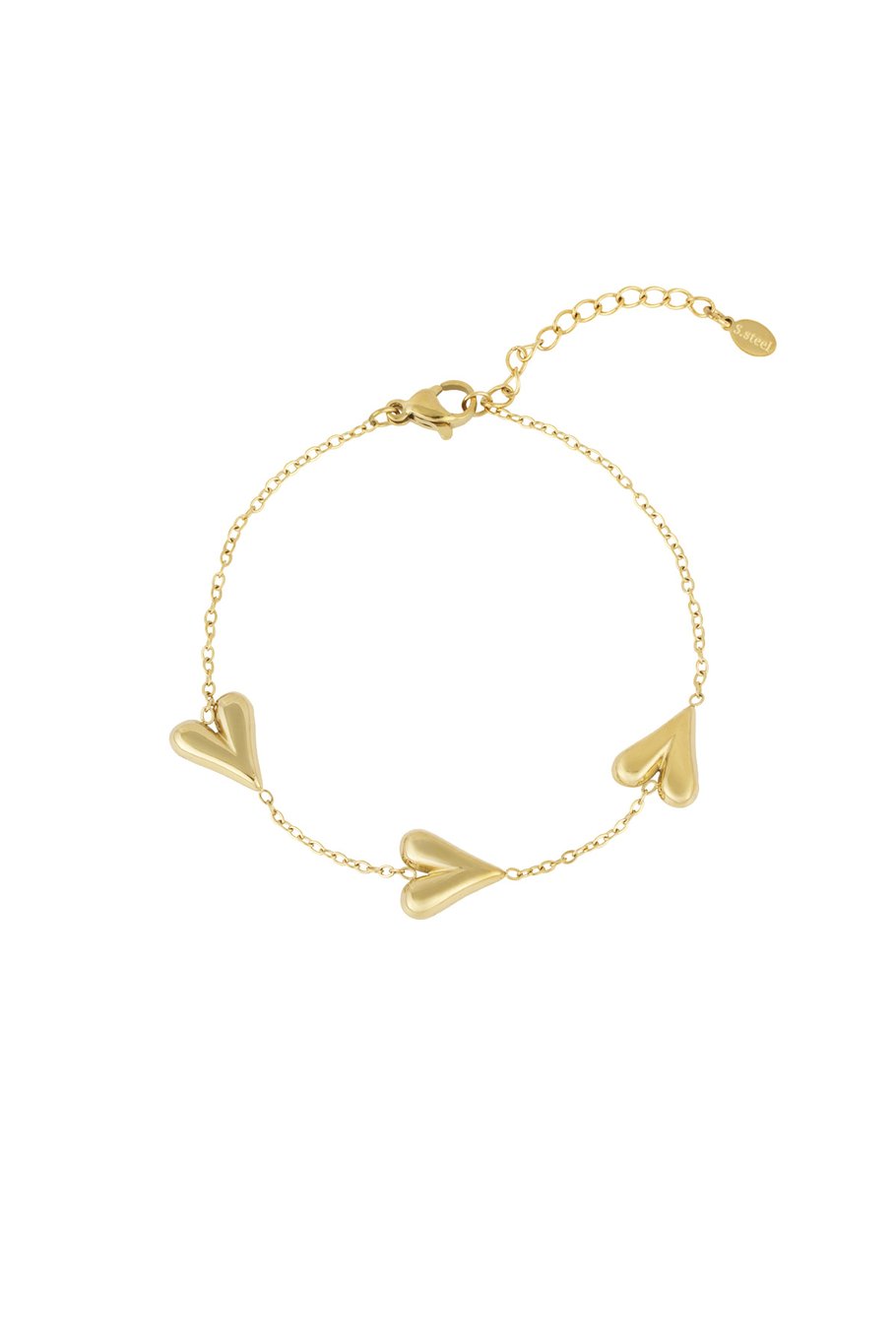 Triple heart armband