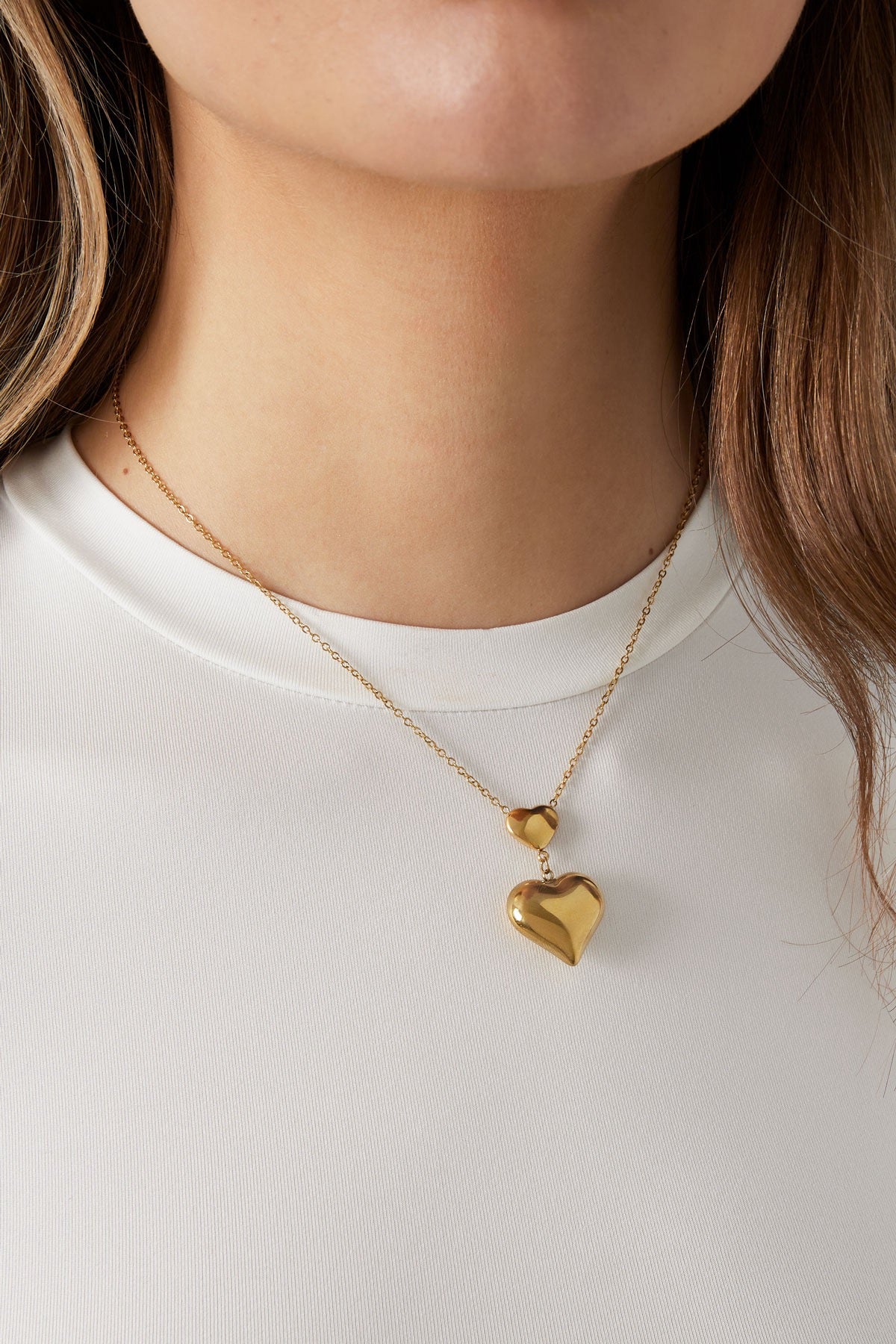 Double love ketting