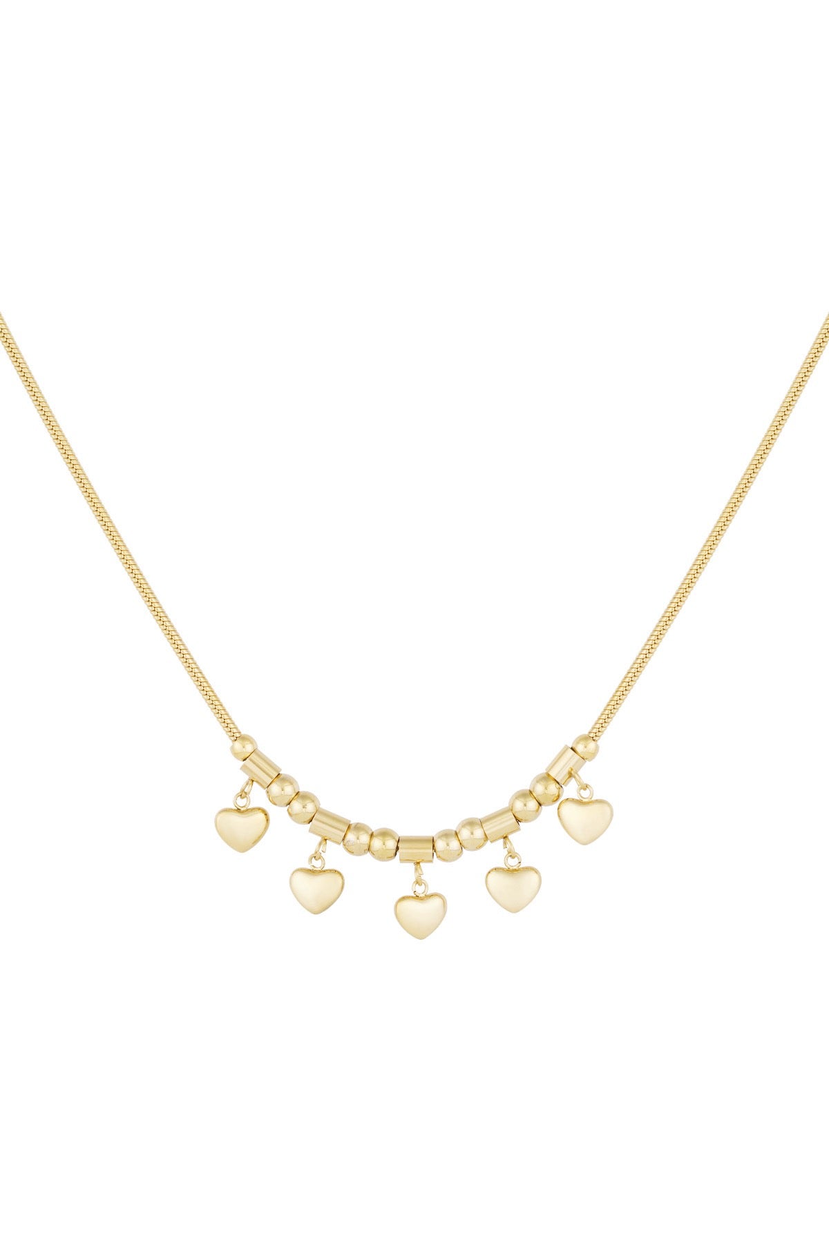 Golden love ketting