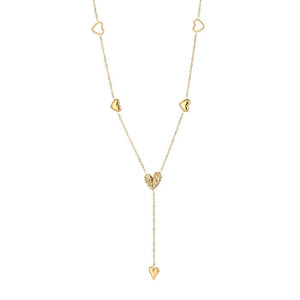 Hearts Y ketting