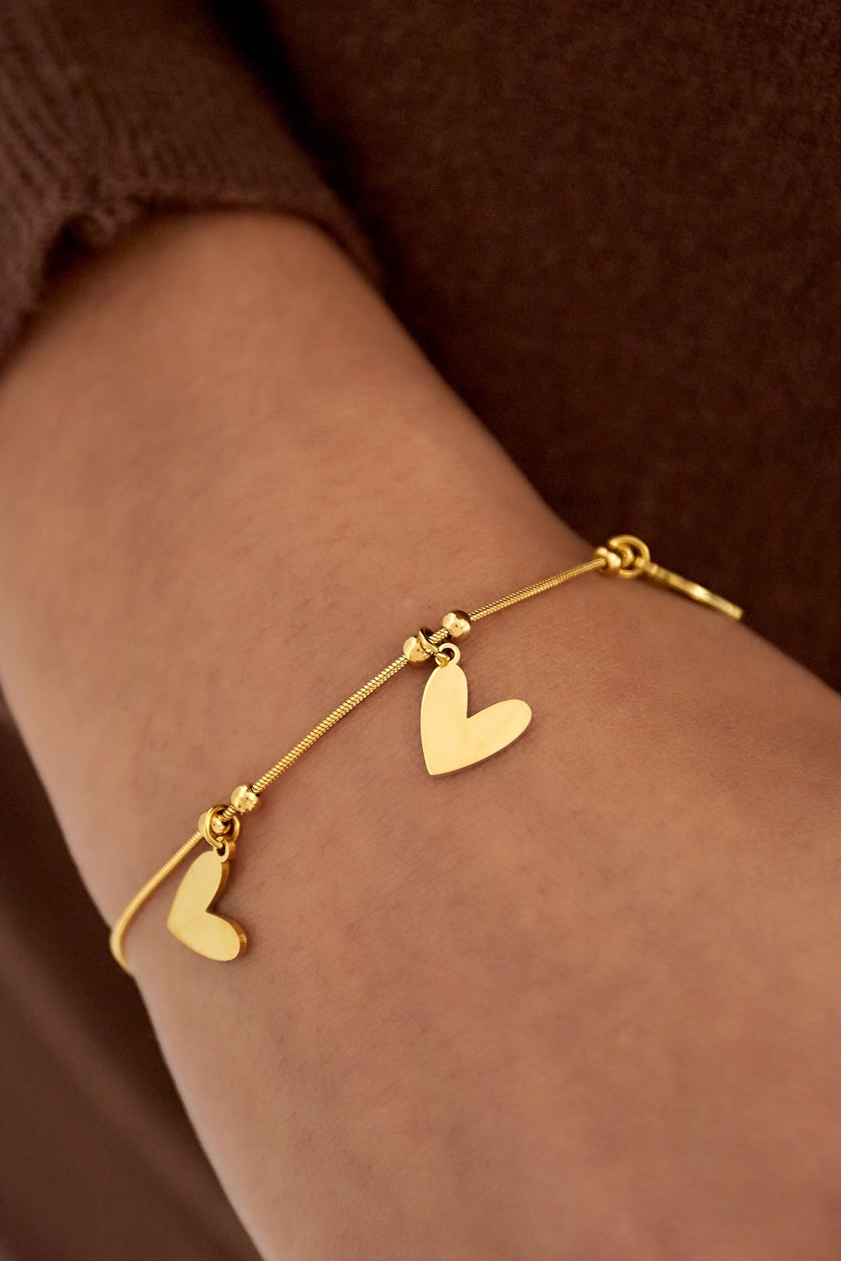 Heart to heart armband