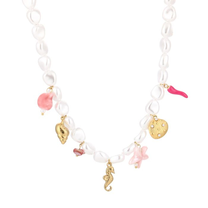 Parel ketting zomer