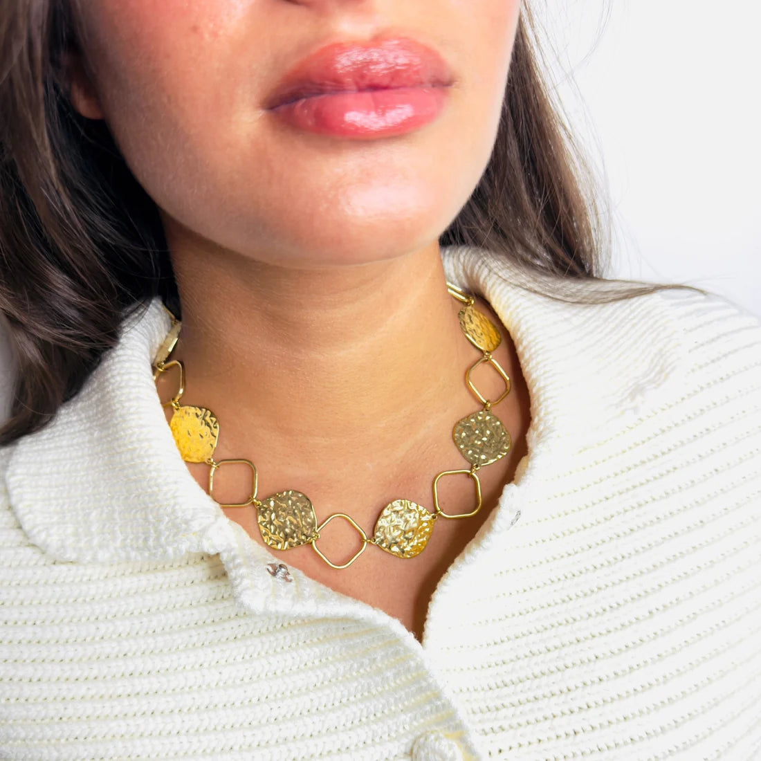 Open coins ketting