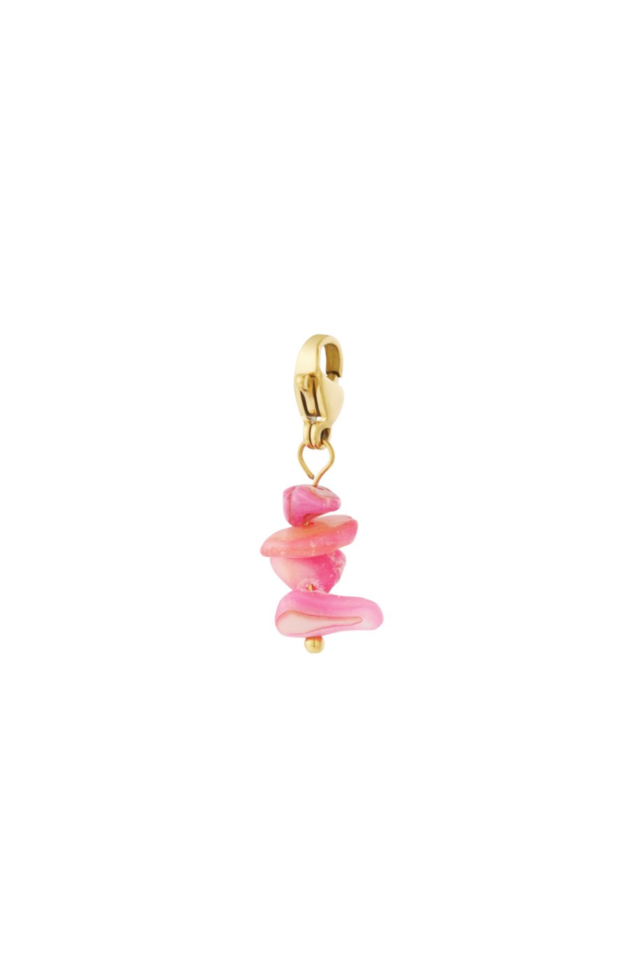 Roze steen DIY bedel