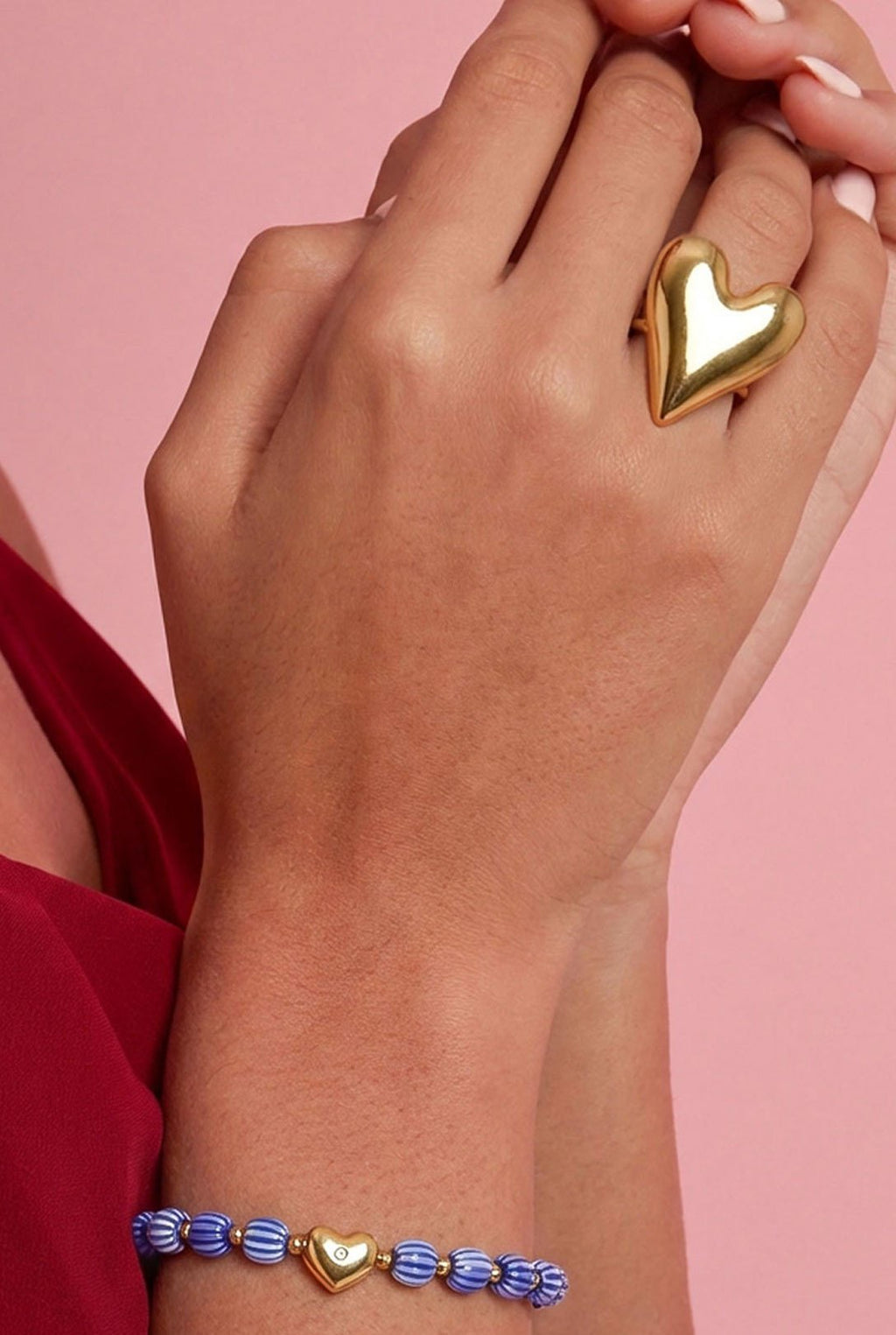 Statement love ring