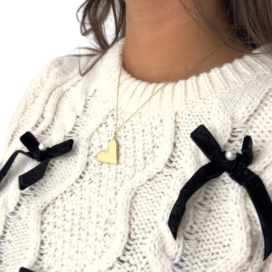 Simpel heart ketting