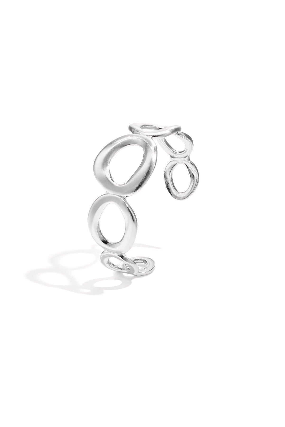 Chunky oval bangle
