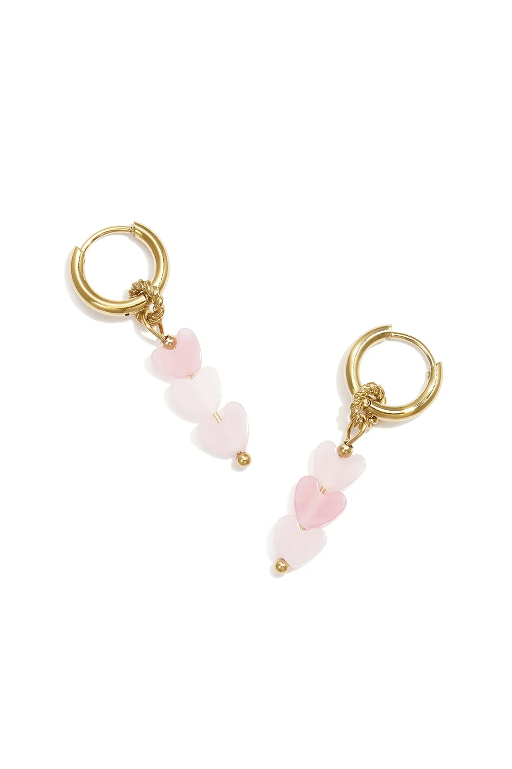 Small hearts oorbellen