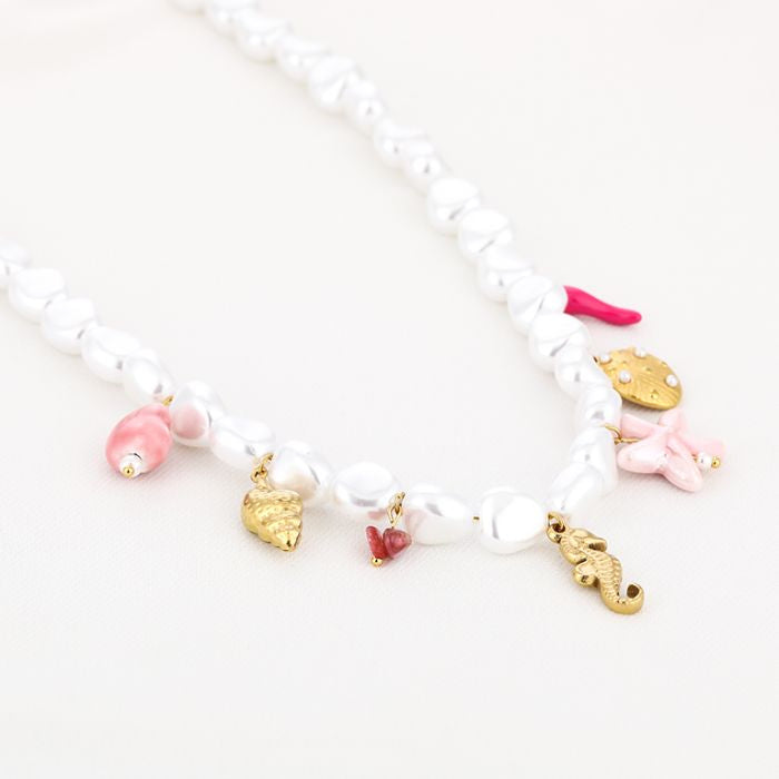 Parel ketting zomer
