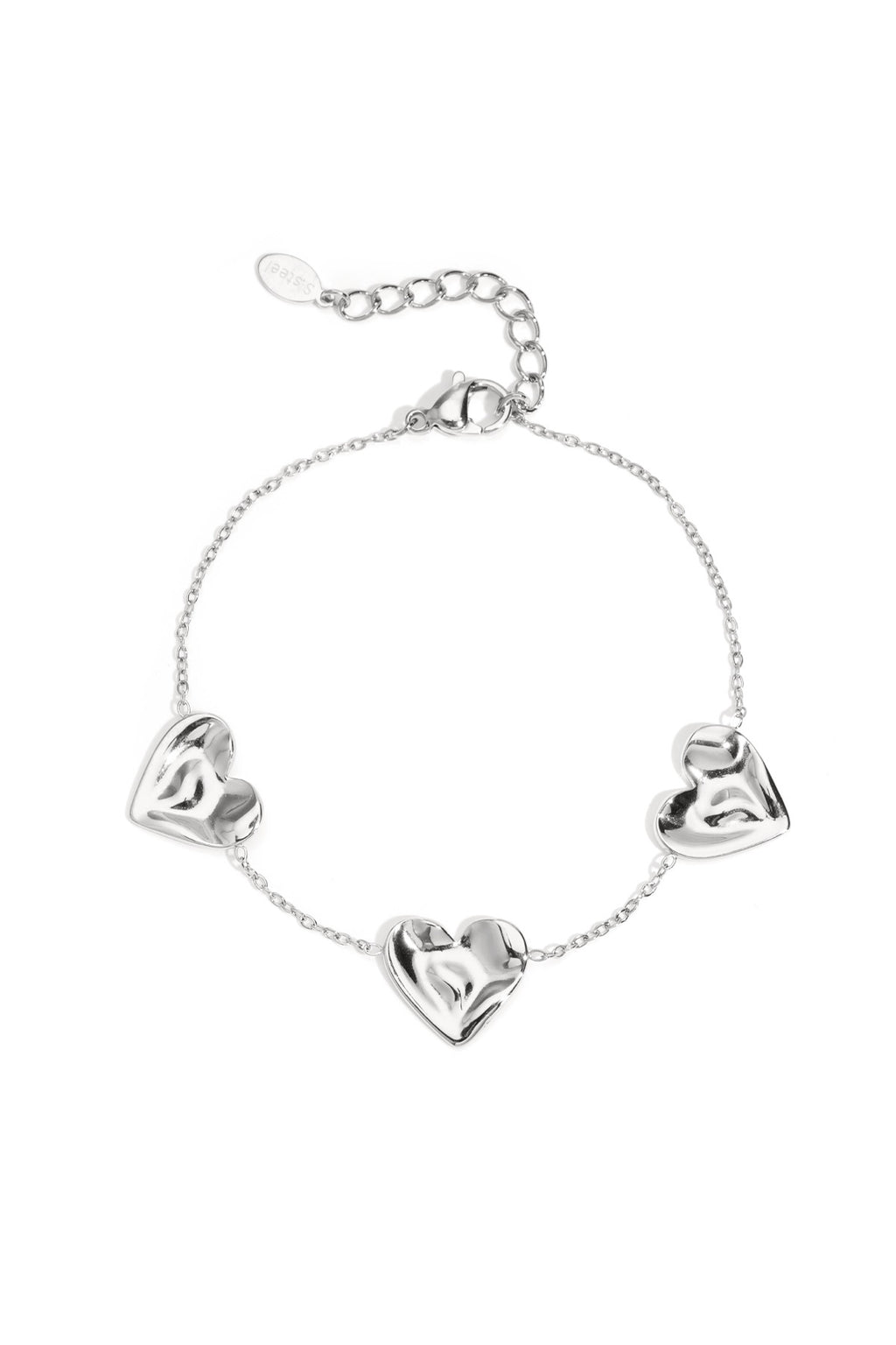 Triple heart armband