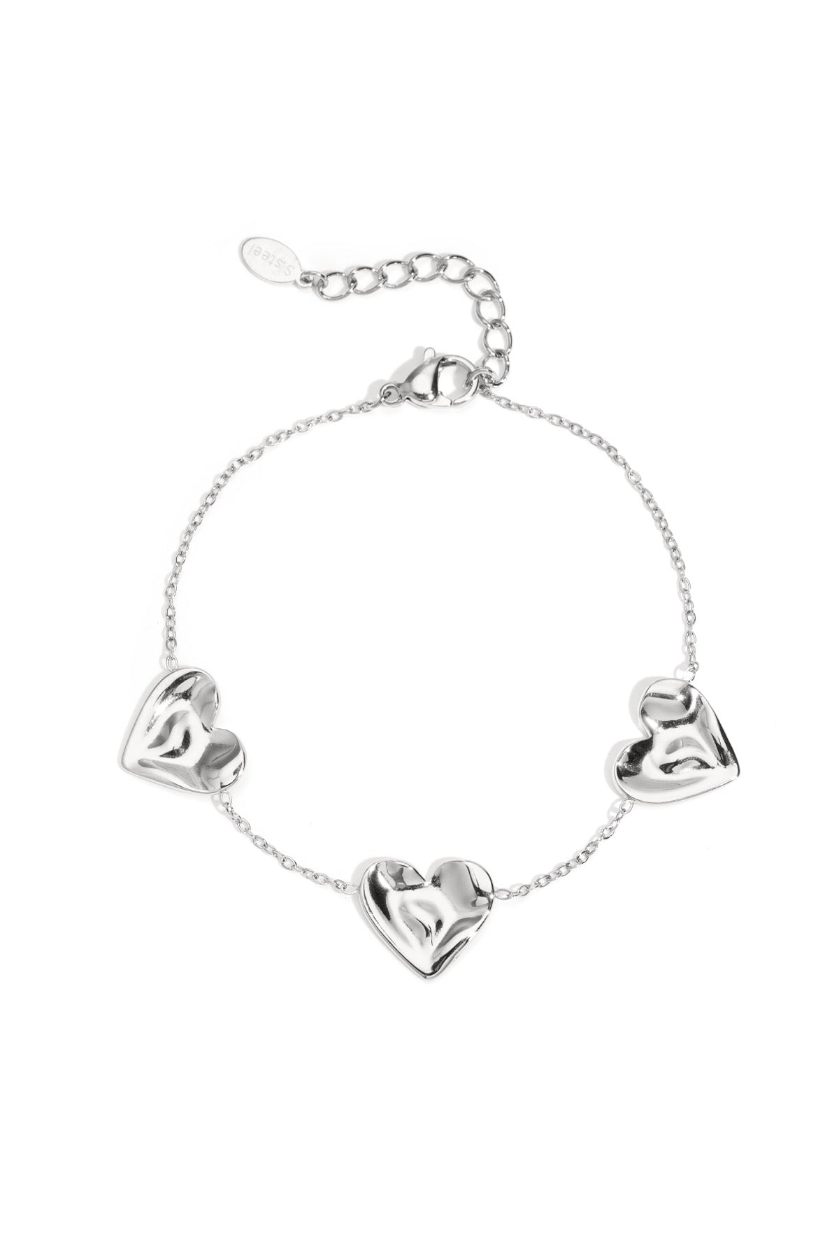 Triple heart armband