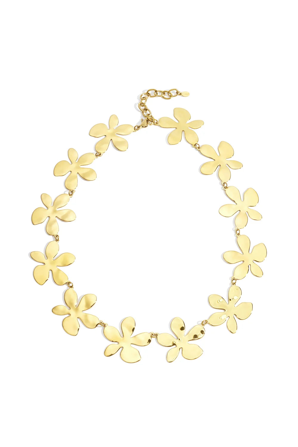 Statement flower ketting
